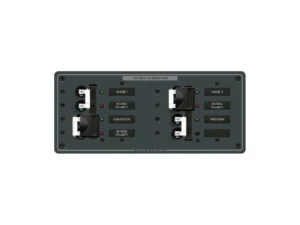 Blue Sea 8498 Breaker Panel - AC 3 Sources - White
