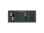 Blue Sea 8499 Breaker Panel - AC 2 Sources + 4 Positions - White