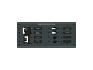 Blue Sea 8499 Breaker Panel - AC 2 Sources + 4 Positions - White
