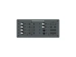 Blue Sea 8511 AC 8 Position 230v (European) Breaker Panel (White Switches