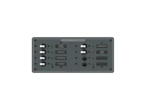Blue Sea 8511 AC 8 Position 230v (European) Breaker Panel (White Switches