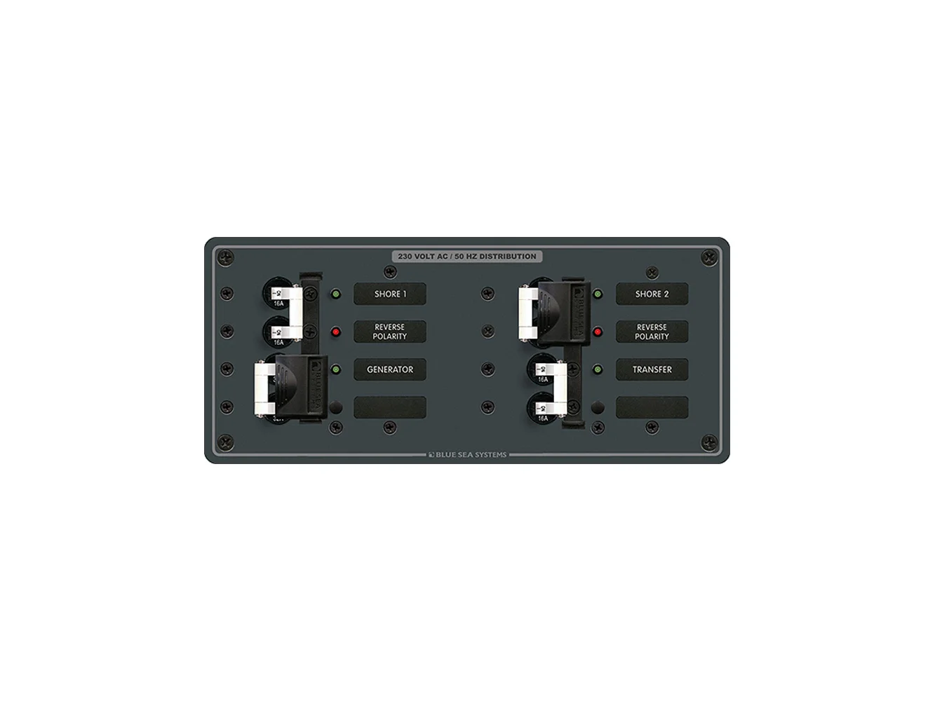 Blue Sea 8598 AC Toggle Source Selector (230V) - 3 Source