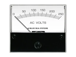 Blue Sea 9354 AC Analog Voltmeter 0-250 Volts AC