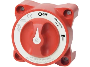 Blue Sea 5510E e-Series Dual Circuit Battery Switch