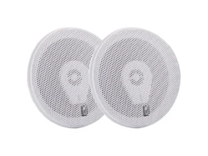 Poly-Planar MA-8506 6" 200 Watt Titanium Series Speakers - White