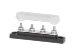Blue Sea 2315 MiniBus 100 Ampere Common BusBar 4 x 10-32 Stud Terminal with Cover