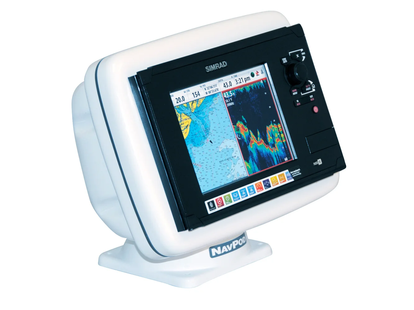 NavPod PP4808 PowerPod Precut f/Simrad NSS8