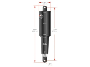 Lenco 101 Standard Actuator - 12V - 2-1/4" Stroke
