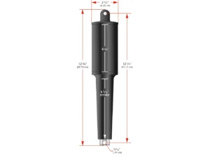 Lenco 102XD Extreme Duty Actuator - 12V - 4-1/4" Stroke