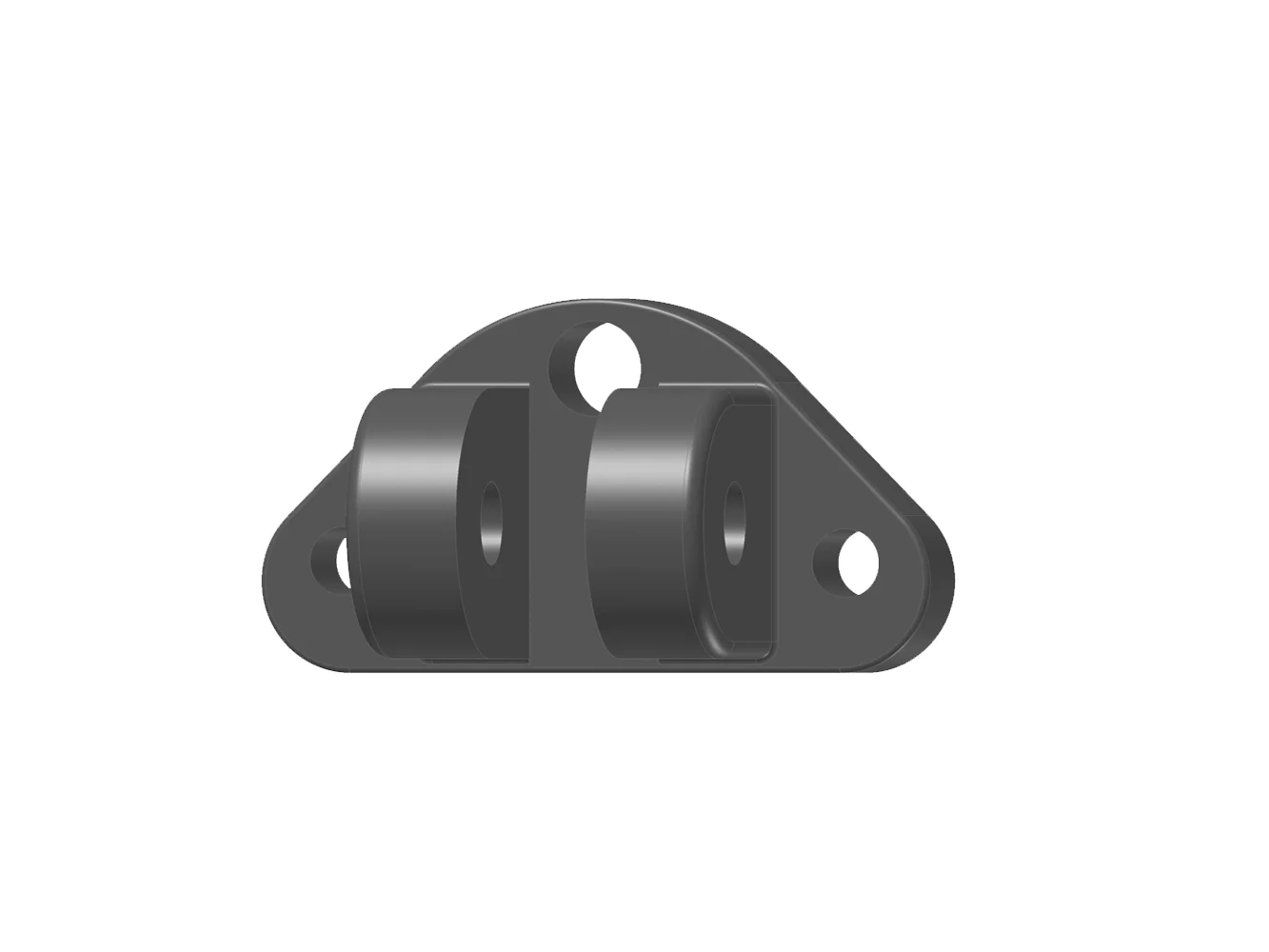 Lenco Compact Upper Mounting Bracket - 2 Screws 1 Wire
