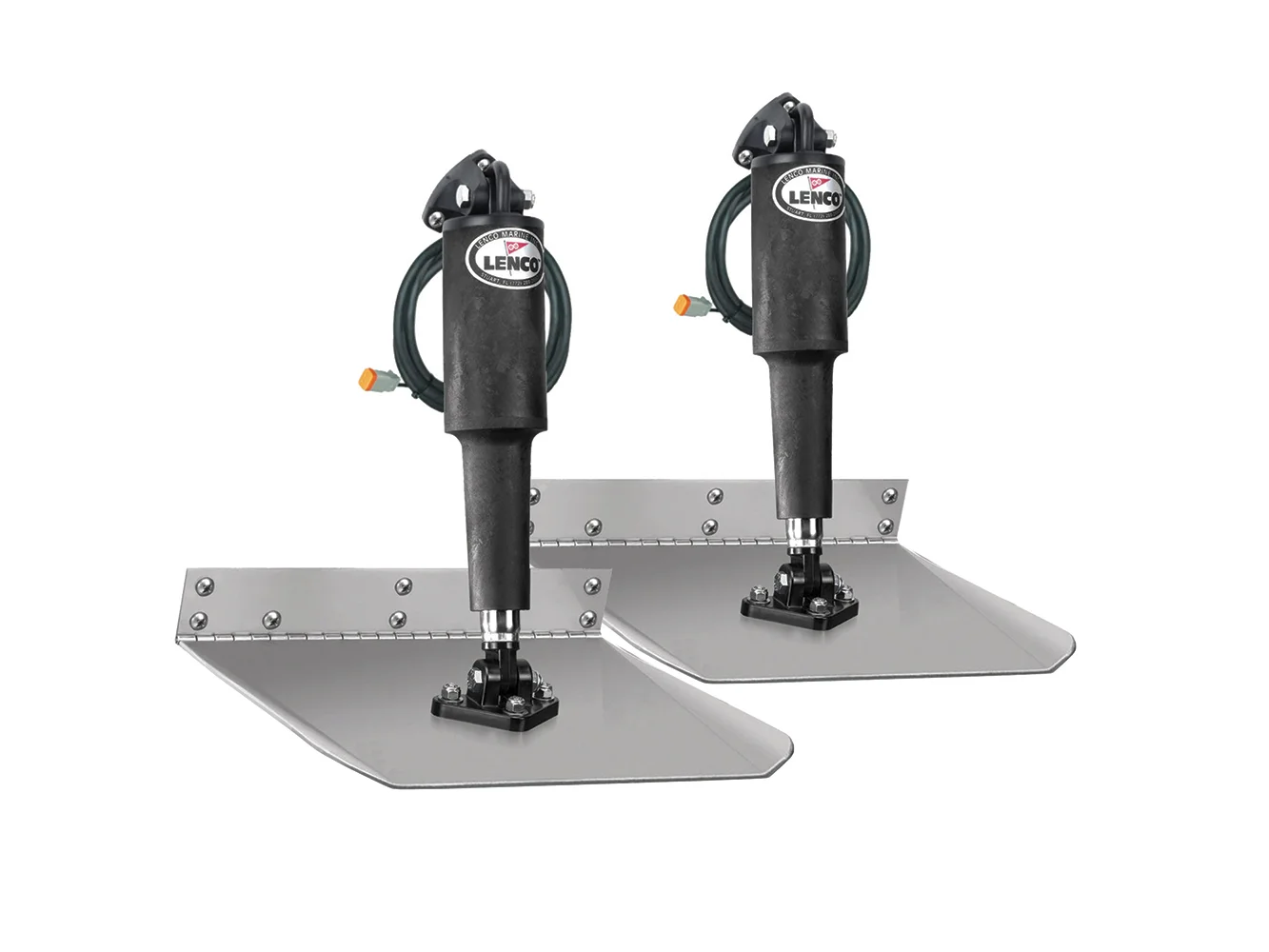 Lenco 12" x 12" Standard Trim Tab Kit without Switch Kit 12V