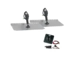 Lenco 12" x 18" Standard Trim Tab Kit w/Standard Tactile Switch Kit 12V