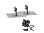 Lenco 12" x 18" Standard Trim Tab Kit w/LED Indicator Switch Kit 12V
