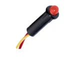 Paneltronics LED Indicator Light - Red - 240 VAC - 1/4"