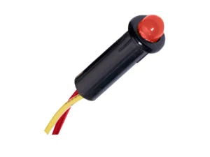 Paneltronics LED Indicator Light - Red - 240 VAC - 1/4"