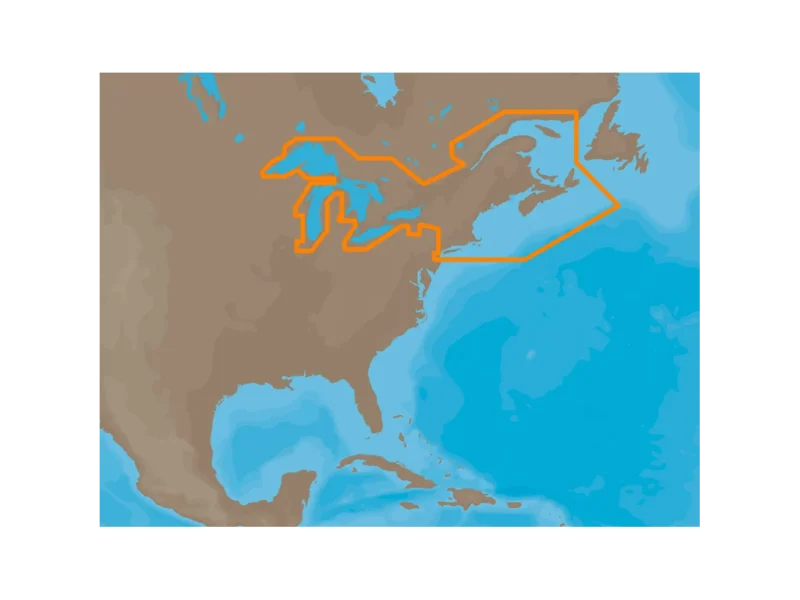 C-MAP MAX NA-M026 - Great Lakes & The Maritimes - SD™ Card