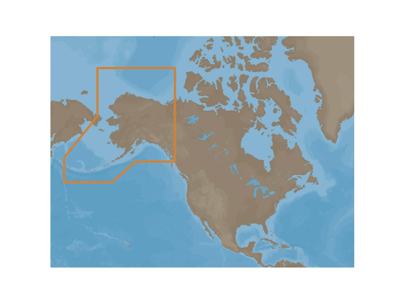 C-MAP MAX NA-M028 - Alaska - SD™ Card