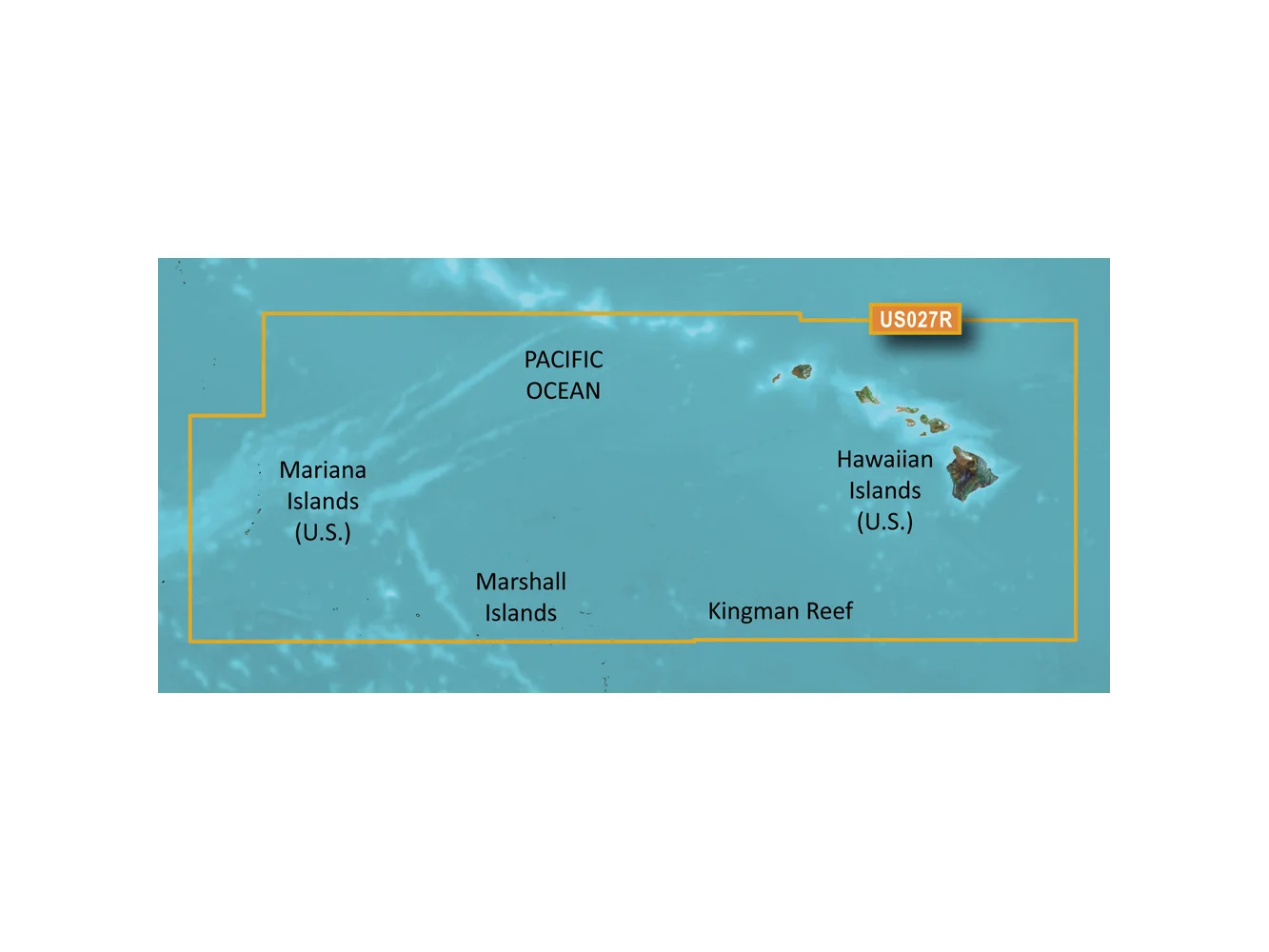 Garmin BlueChart® g3 Vision® HD - VUS027R - Hawaiian Islands - Mariana Islands - microSD™/SD™