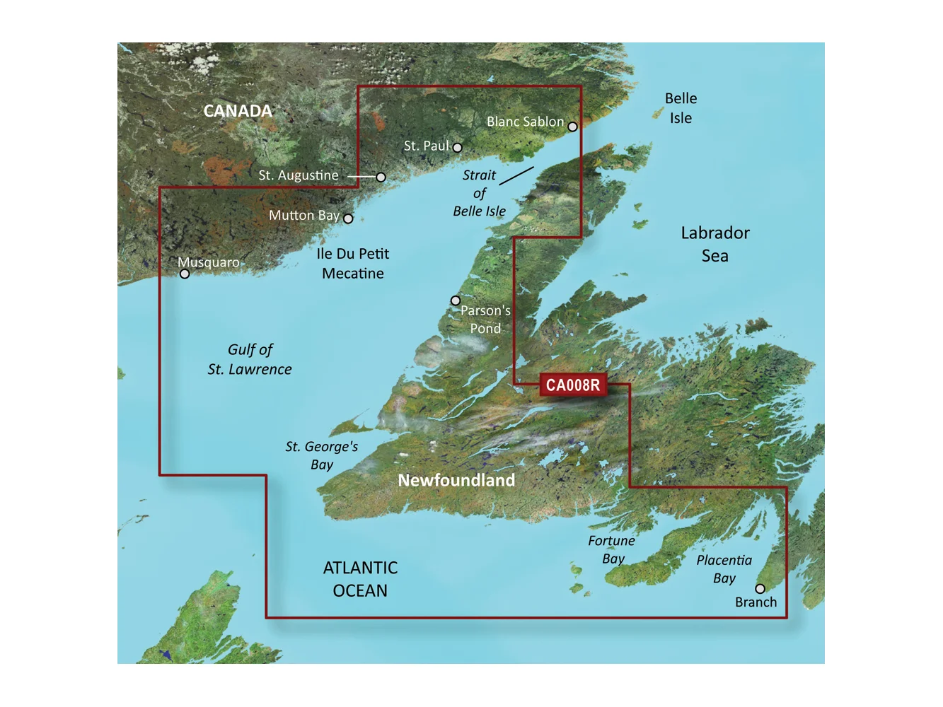Garmin BlueChart® g3 Vision® HD - VCA008R - Newfoundland West - microSD™/SD™