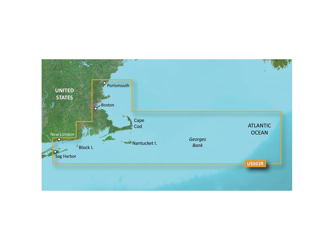 Garmin BlueChart® g3 Vision® HD - VUS003R - Cape Cod - microSD™/SD™