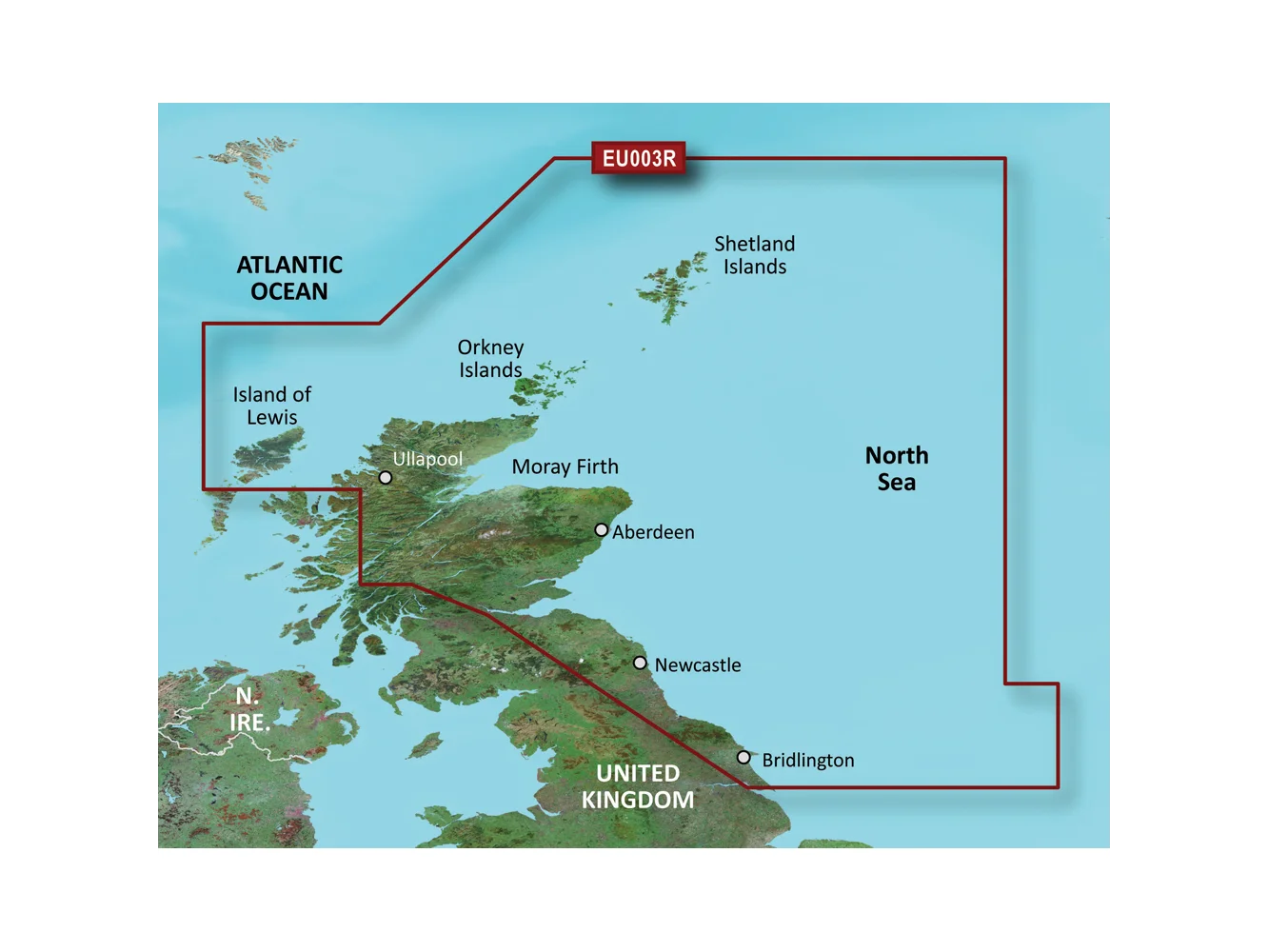 Garmin BlueChart® g3 Vision® HD - VEU003R - Great Britain, Northeast Coast - microSD™/SD™