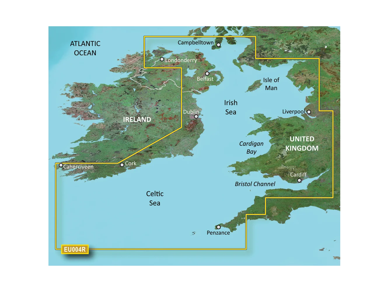 Garmin BlueChart® g3 Vision® HD - VEU004R - Irish Sea - microSD™/SD™