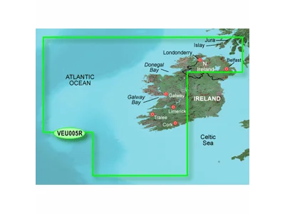 Garmin BlueChart® g3 Vision® HD - VEU005R - Ireland, West Coast - microSD™SD™