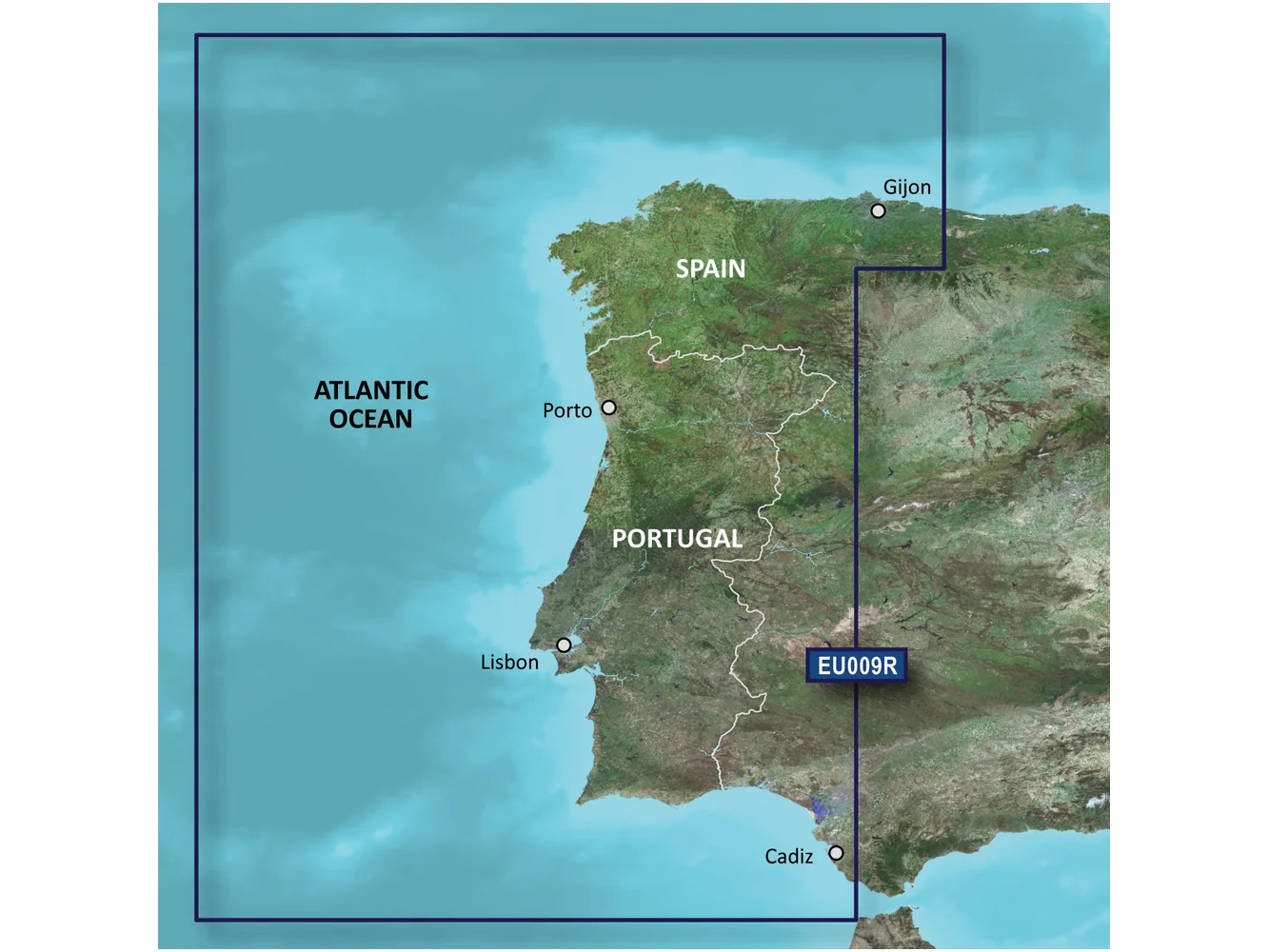 Garmin BlueChart® g3 Vision® HD - VEU009R - Portugal & NW Spain - microSD™/SD™