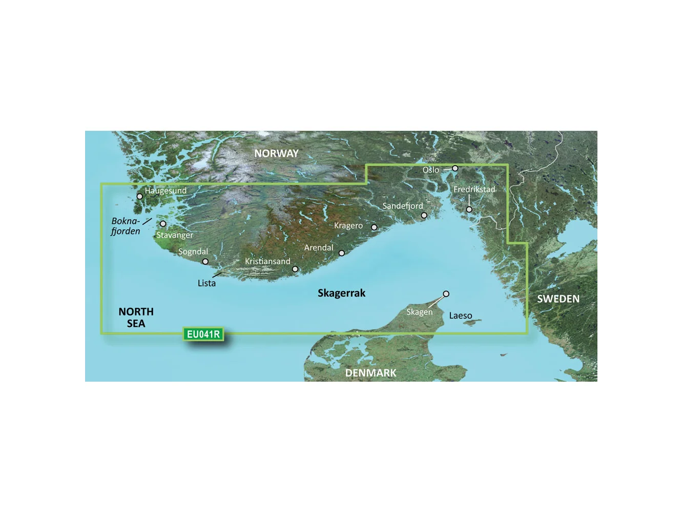Garmin BlueChart® g3 Vision® HD - VEU041R - Oslo-Skagerak-Haugesund - microSD™/SD™