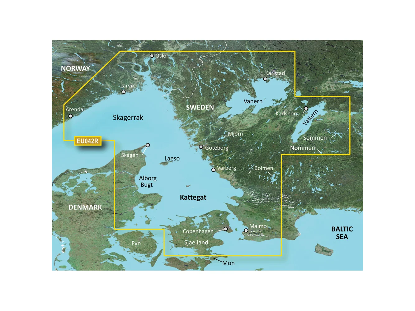 Garmin BlueChart® g3 Vision® HD - VEU042R - Oslo to Trelleborg - microSD™/SD™