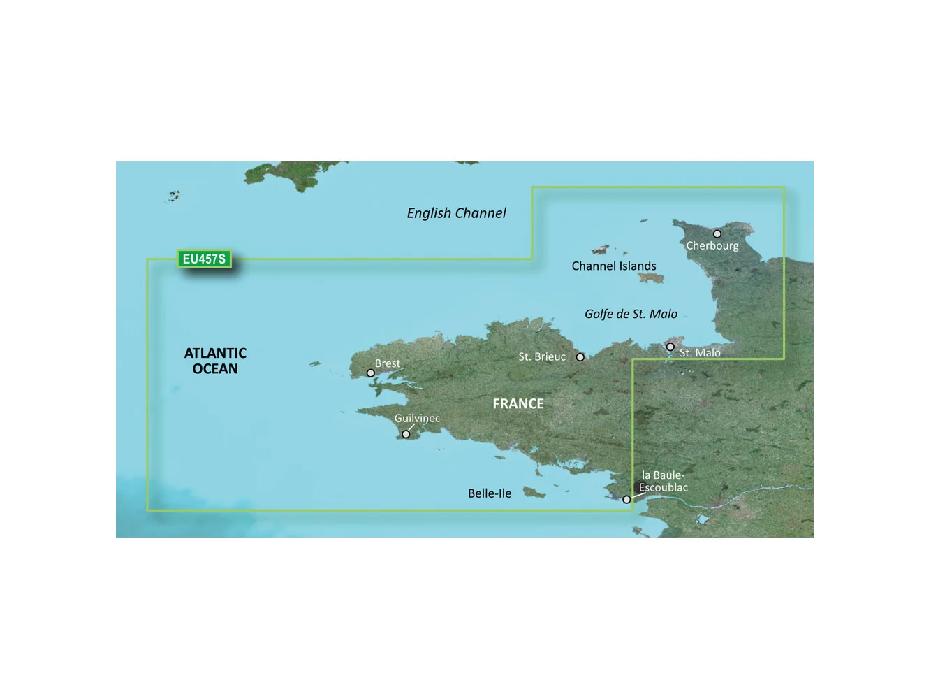 Garmin BlueChart® g3 Vision® HD - VEU457S - Bretagne - microSD™/SD™