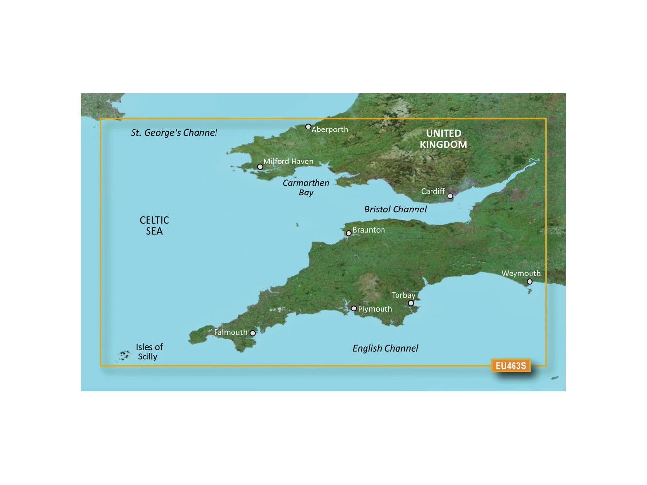 Garmin BlueChart® g3 Vision® HD - VEU463S - Bristol Channel & England SW - microSD™/SD™