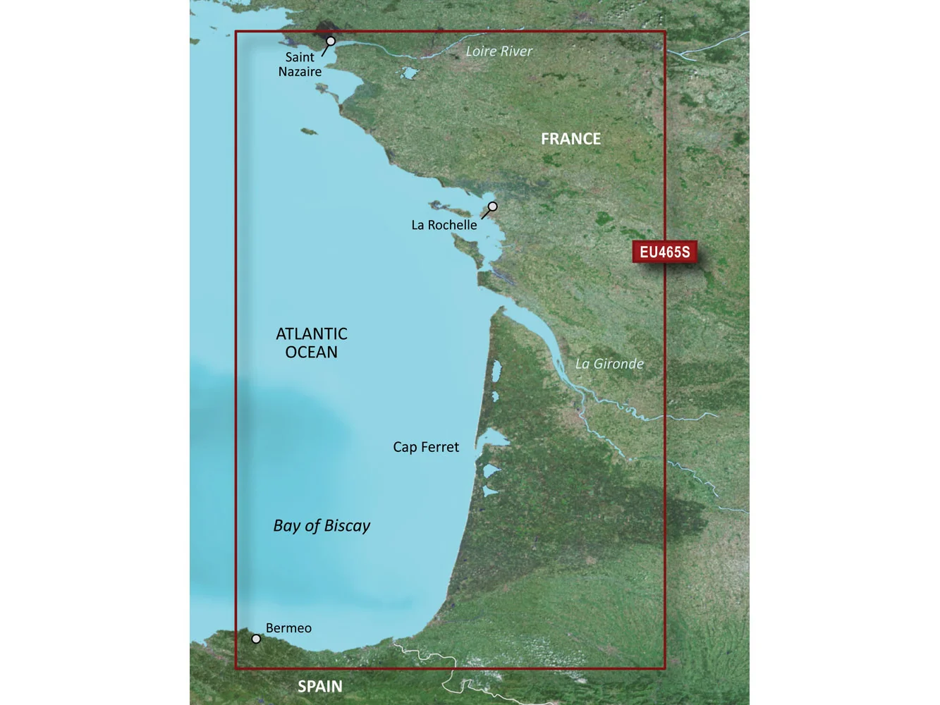 Garmin BlueChart® g3 Vision® HD - VEU465S - La Baule to San Sebastian - microSD™/SD™