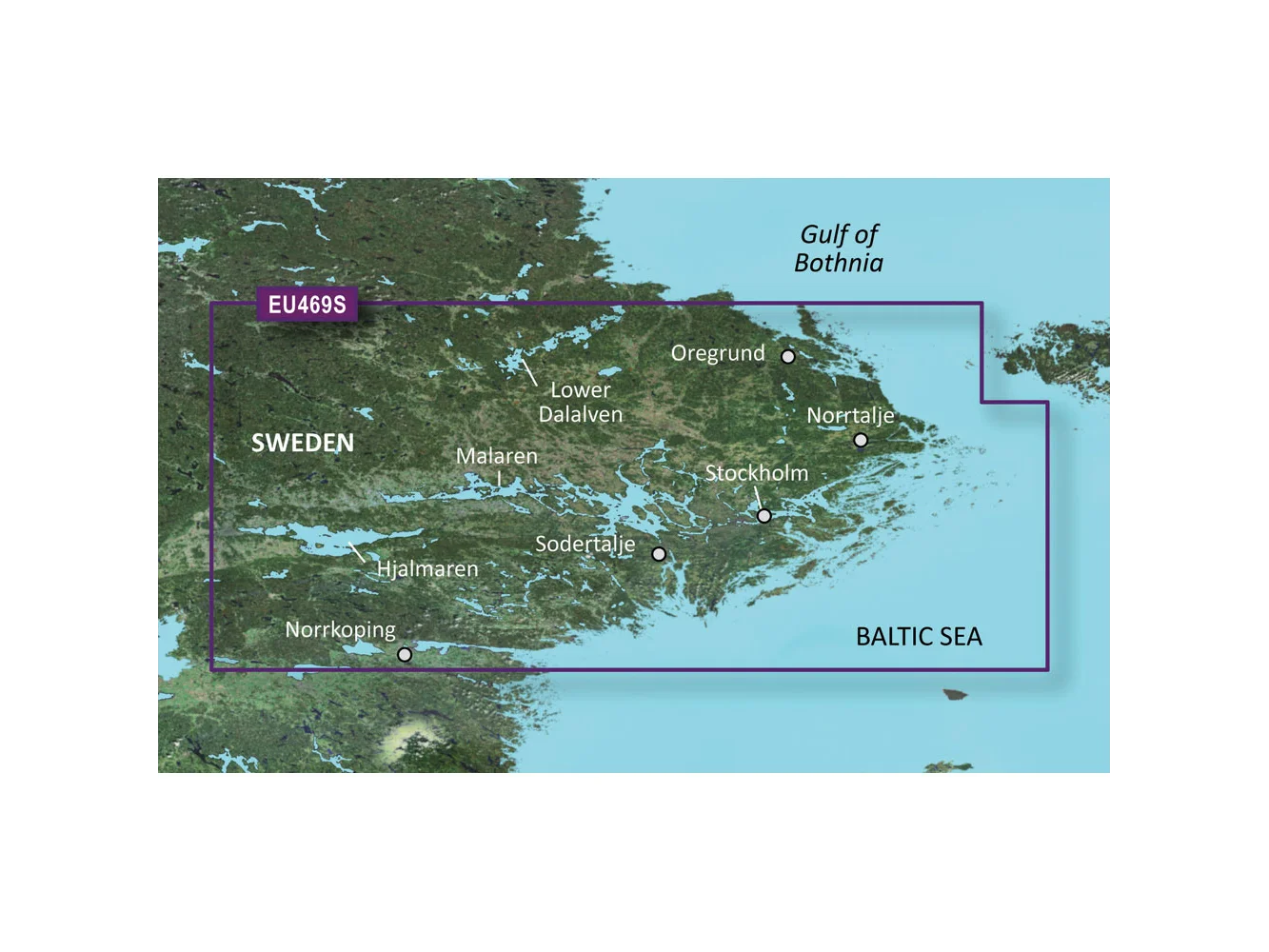 Garmin BlueChart® g3 Vision® HD - VEU469S - Stockholm & Mälaren - microSD™/SD™
