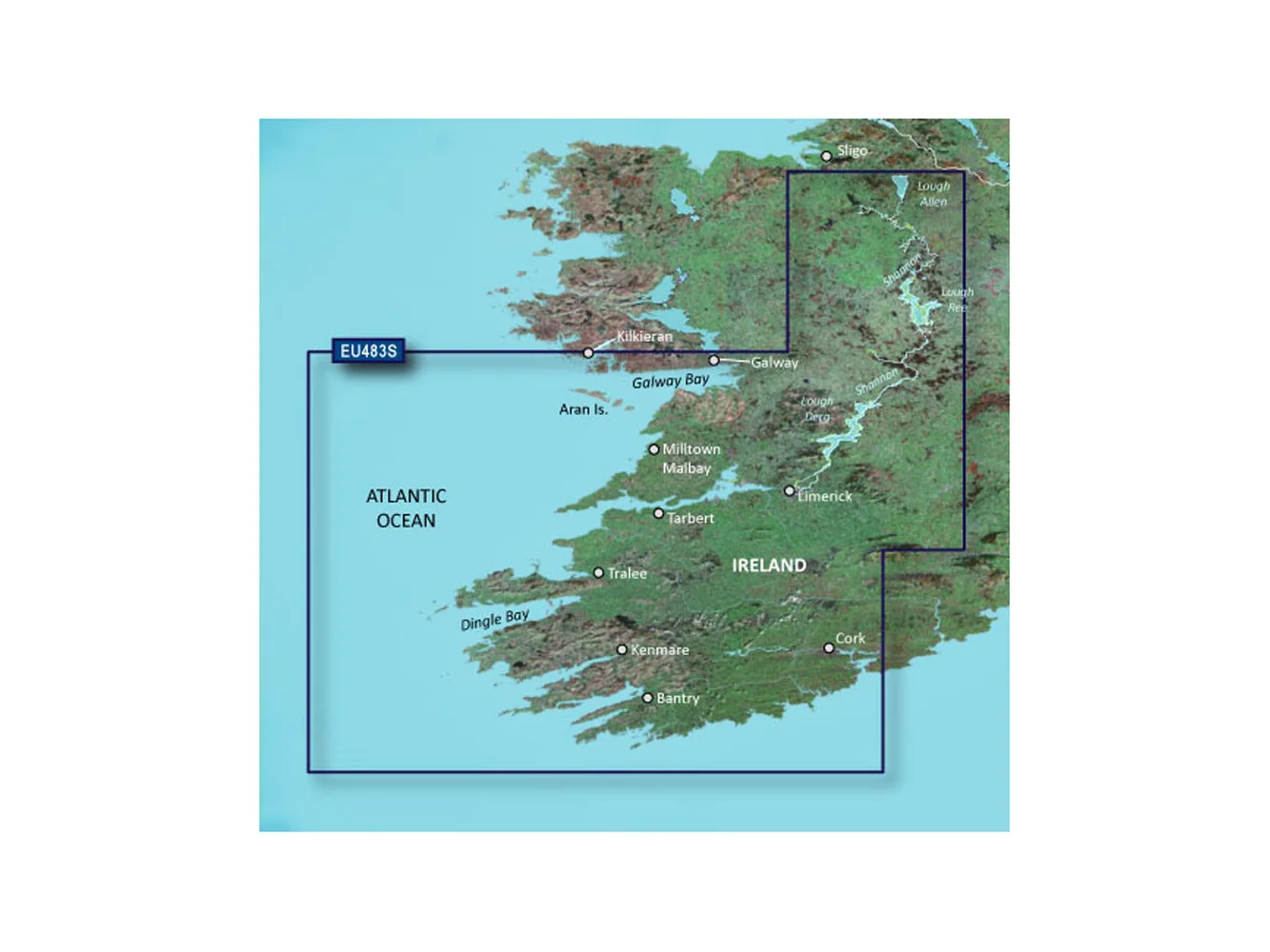 Garmin BlueChart® g3 Vision® HD - VEU483S - Galway Bay to Cork - microSD™/SD™