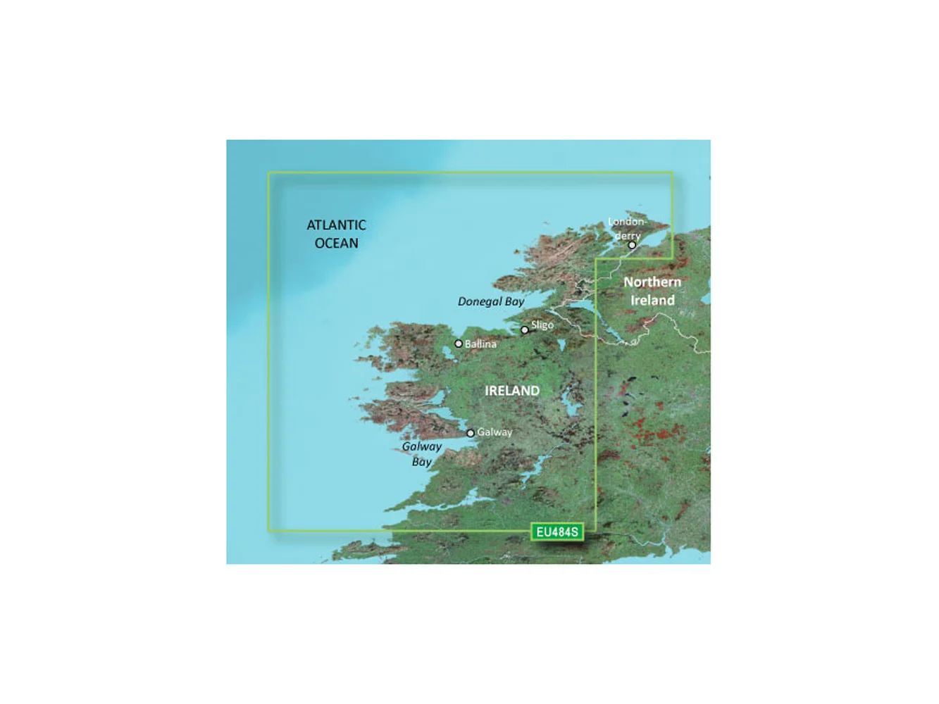 Garmin BlueChart® g3 Vision® HD - VEU484S - Ireland North-West - microSD™/SD™