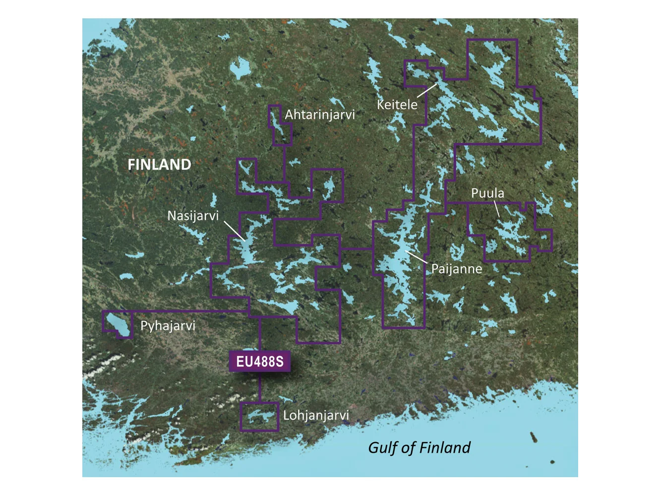 Garmin BlueChart® g3 Vision® HD - VEU488S - Keitele-Paijanne-Tampere - microSD™/SD™