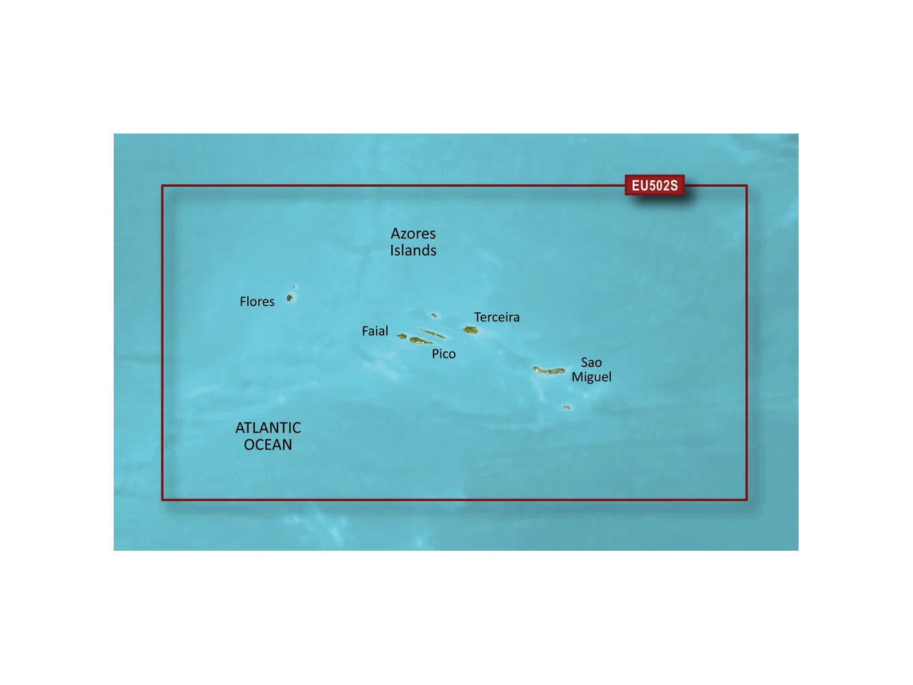 Garmin BlueChart® g3 Vision® HD - VEU502S - Azores Islands - microSD™/SD™