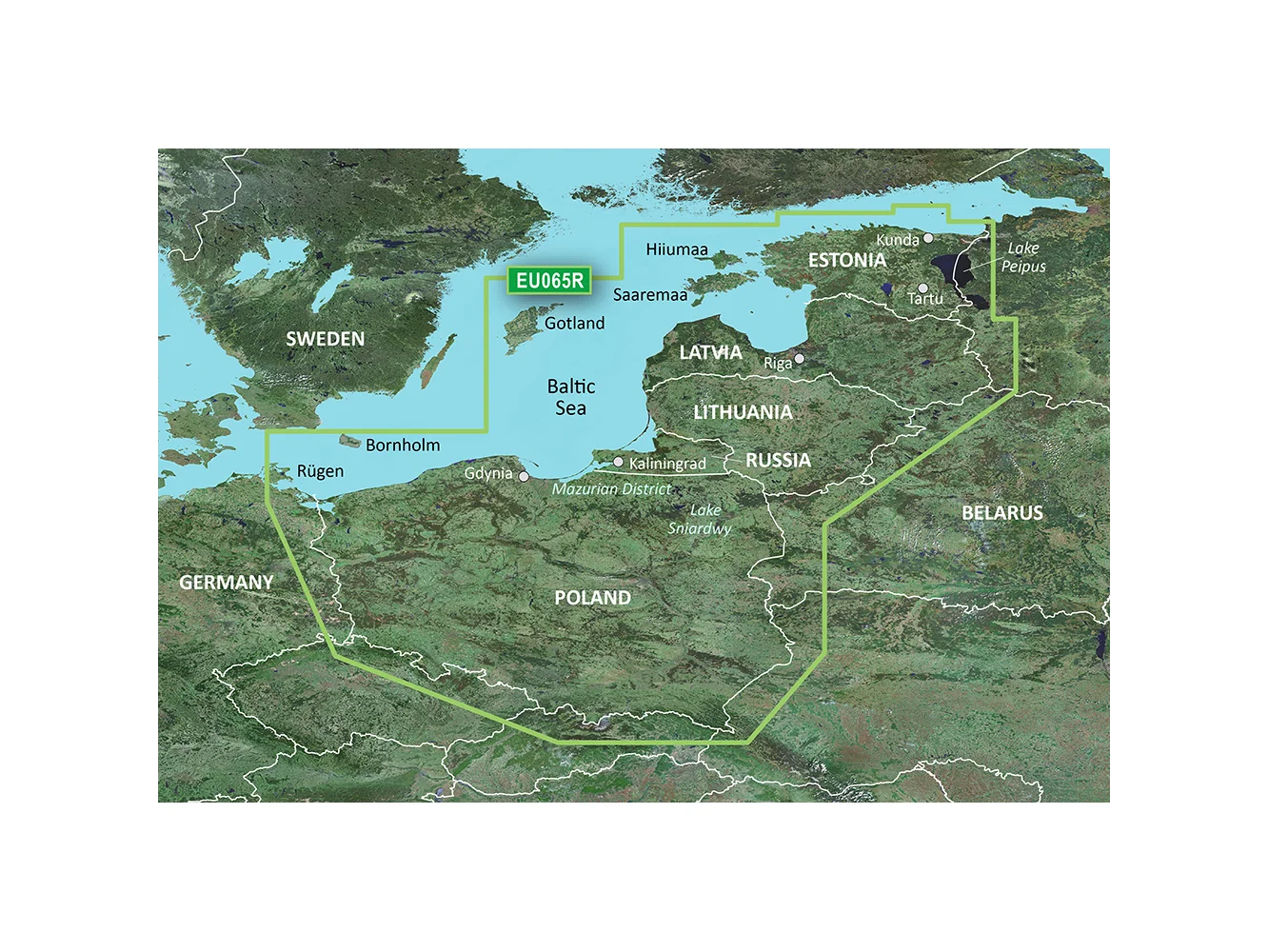 Garmin BlueChart® g3 Vision® HD - VEU065R - Baltic Sea, East Coast - microSD™/SD™
