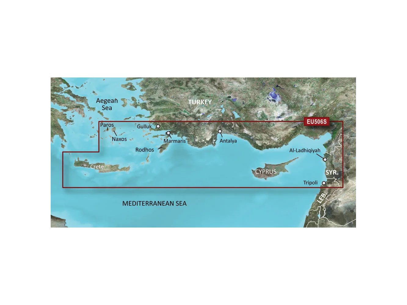 Garmin BlueChart® g3 Vision® HD - VEU506S - Crete To Cyprus - microSD™/SD™