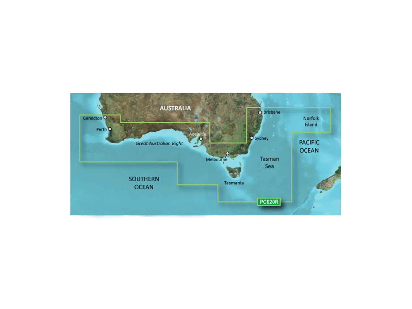 Garmin BlueChart® g3 Vision® HD - VPC020R - Brisbane SW - Geraldton - microSD™/SD™