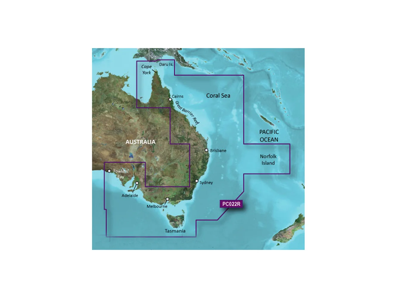 Garmin BlueChart® g3 Vision® HD - VPC022R - East Coast Australia - microSD™/SD™