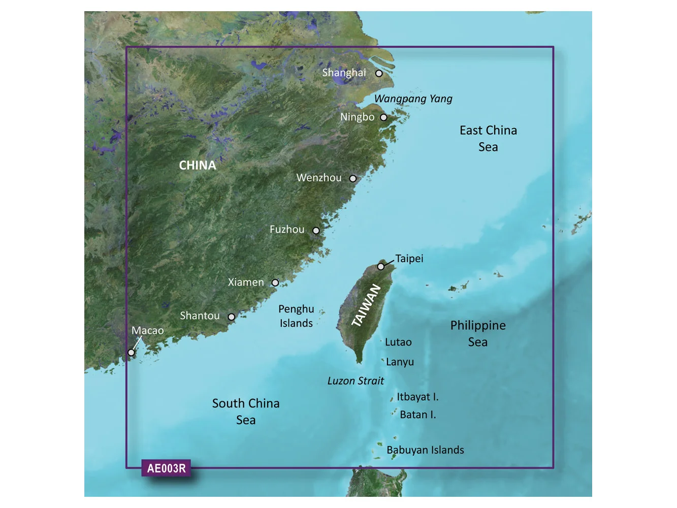 Garmin BlueChart® g3 Vision® HD - VAE003R - Taiwan - microSD™/SD™