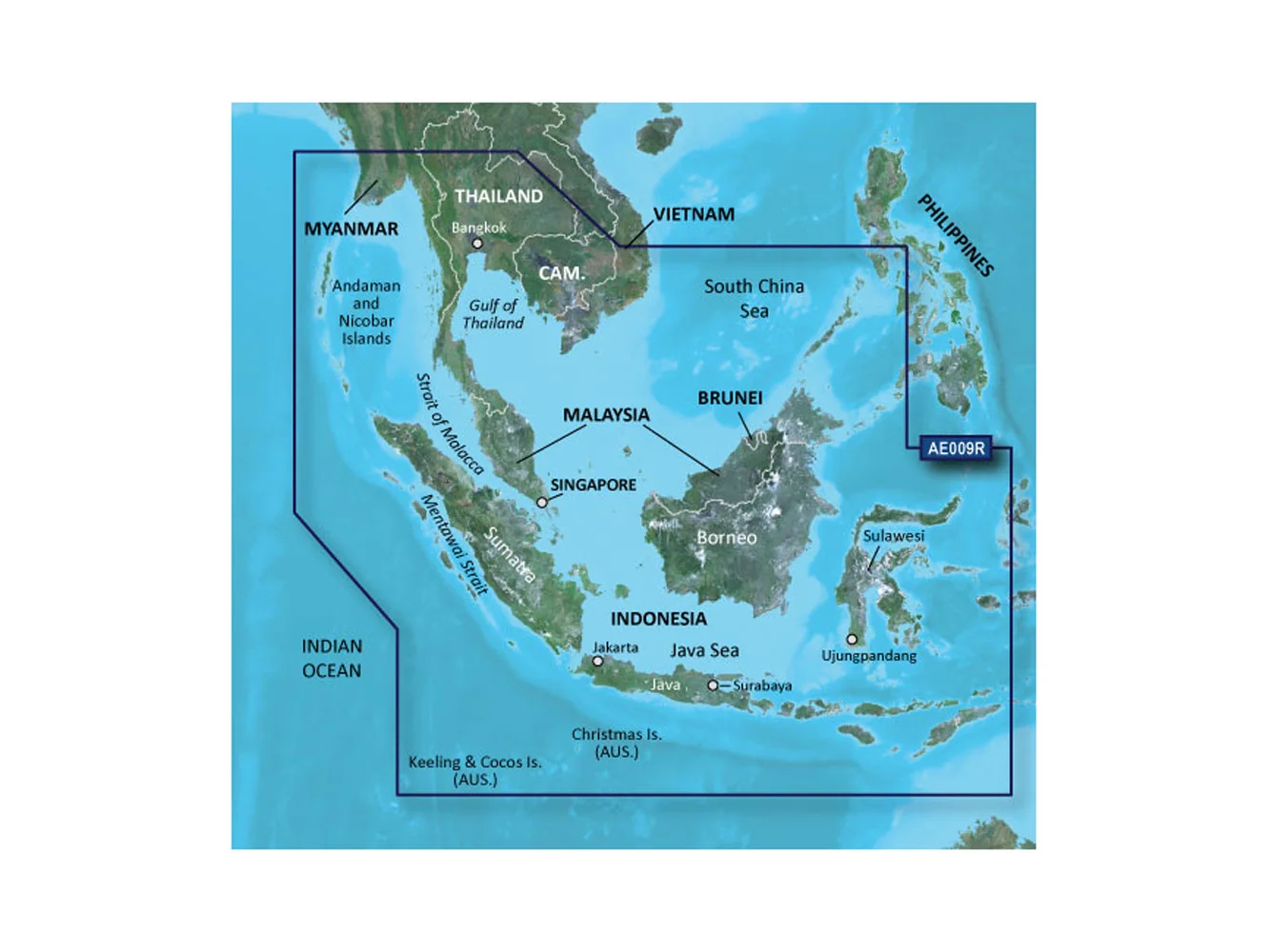 Garmin BlueChart® g3 Vision® HD - VAE009R - Sin/Mal/Indonesia - microSD™/SD™