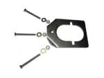 Lee's Stainless Steel Backing Plate f/Medium Rod Holders
