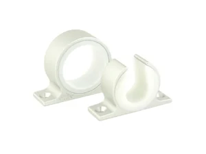 Lee's Single Rod Rack Set - Satin Silver Finish