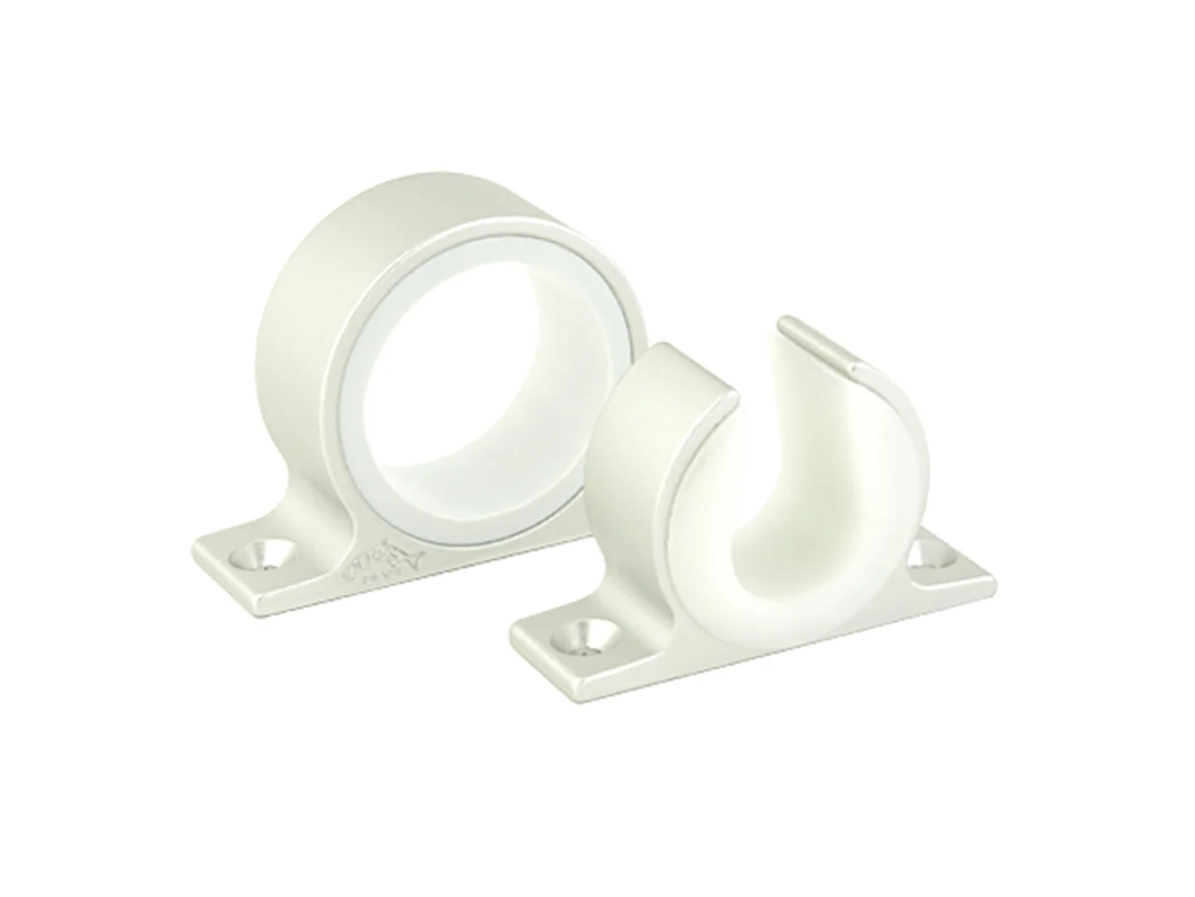 Lee's Single Rod Rack Set - Satin Silver Finish