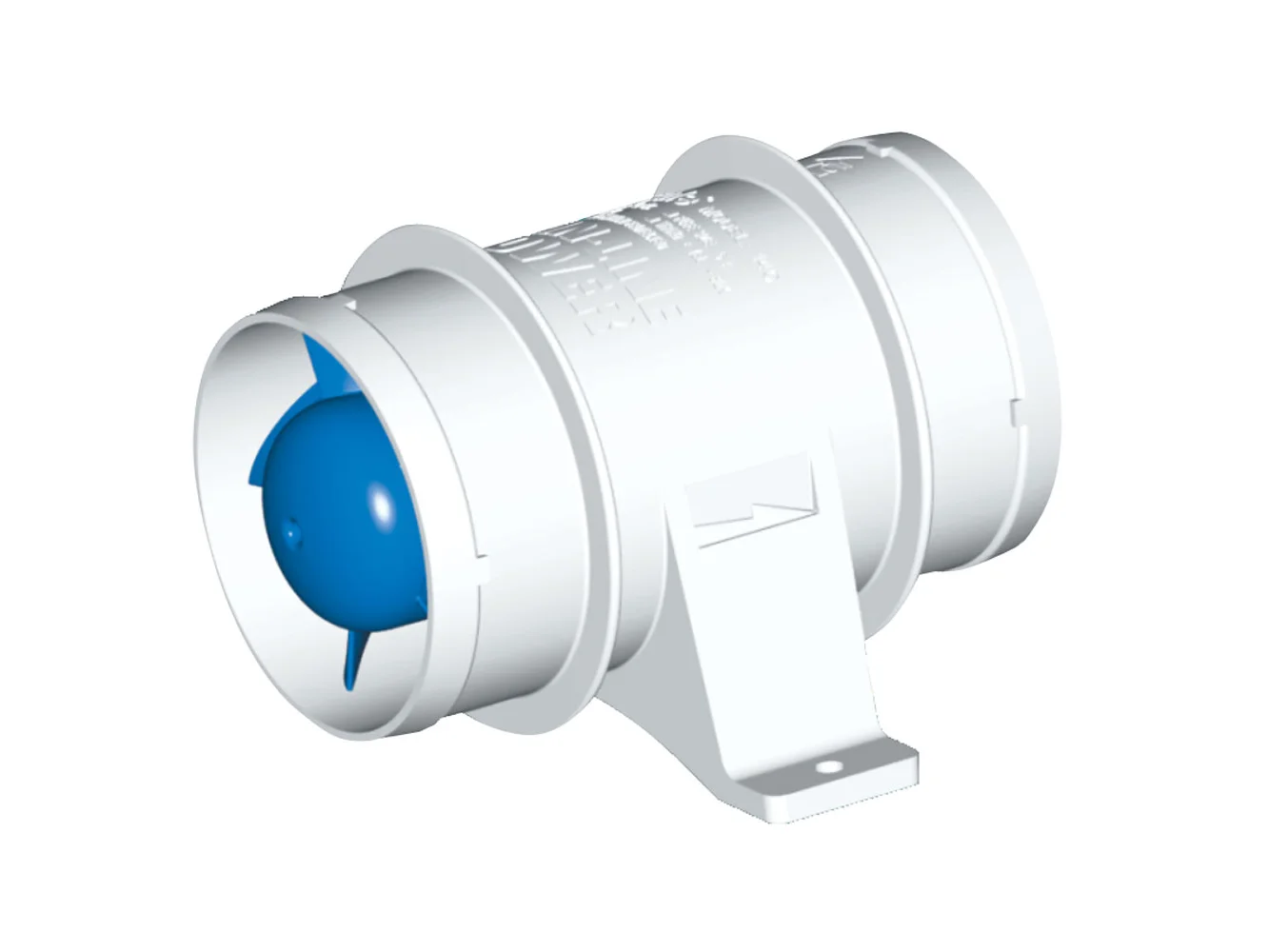 Rule 3" In-Line Blower