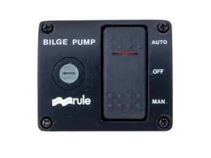 Rule Deluxe 3-Way Lighted Rocker Panel Switch
