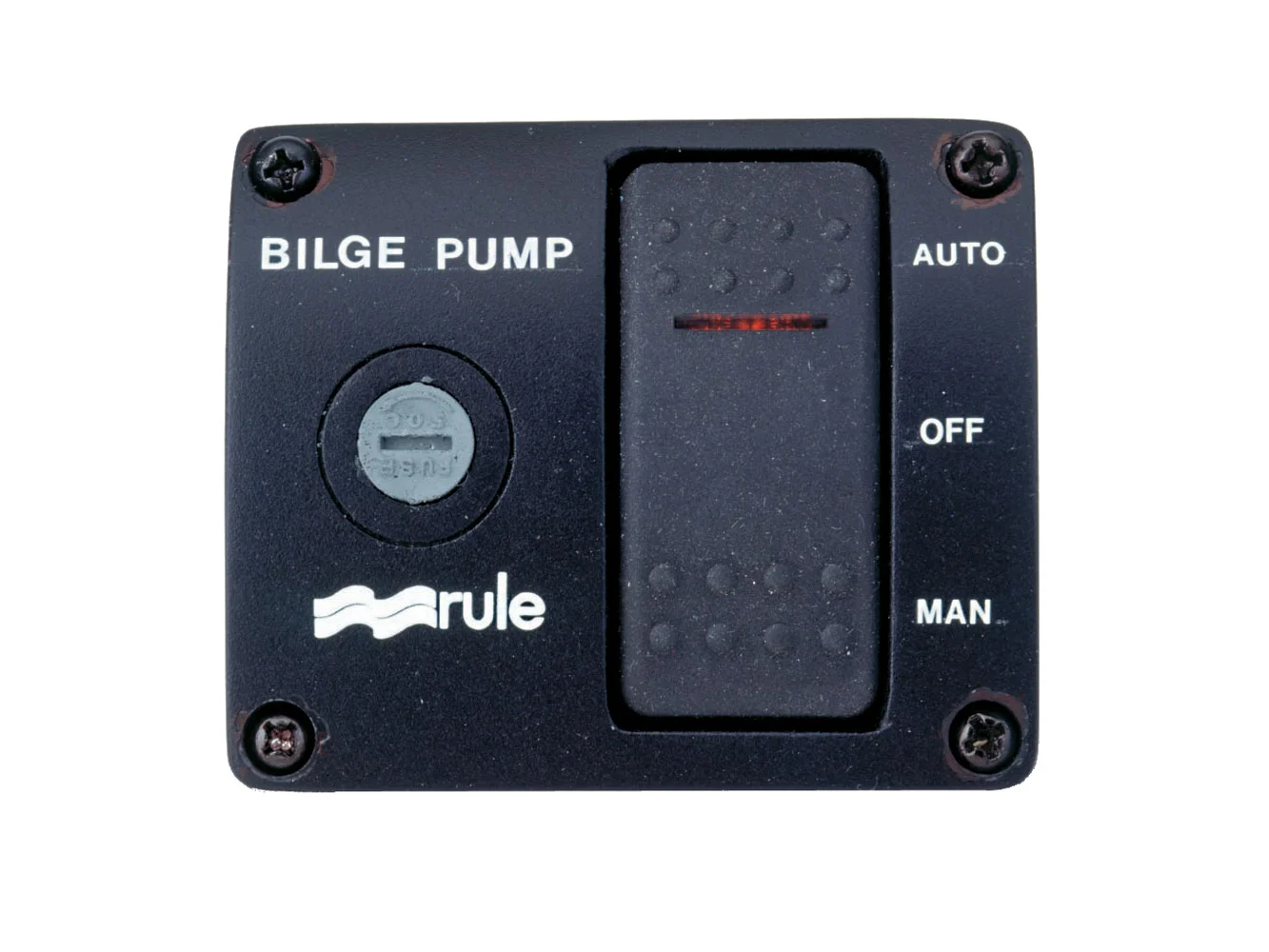 Rule Deluxe 3-Way Lighted Rocker Panel Switch